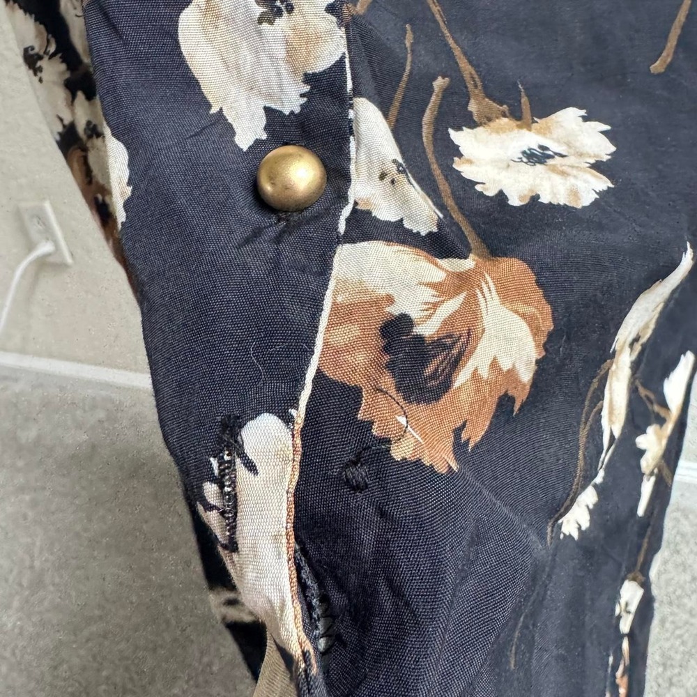 Caroline Wells Collection Rayon Floral Maxi Dress - Picture 4 of 8